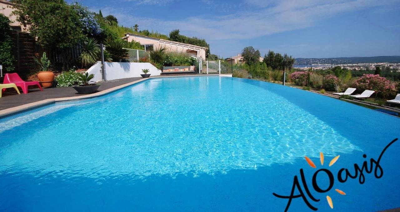 Aloasis Bed and Breakfast Grimaud Eksteriør billede